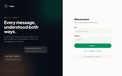 Lingua project preview